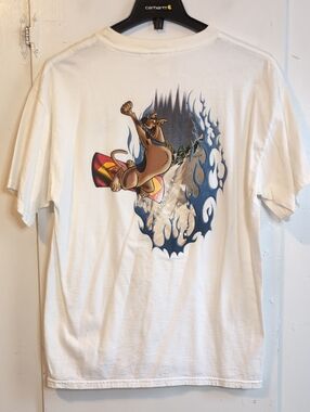 Vint. '99 Scooby-Doo! Winter Sports tee mens large
